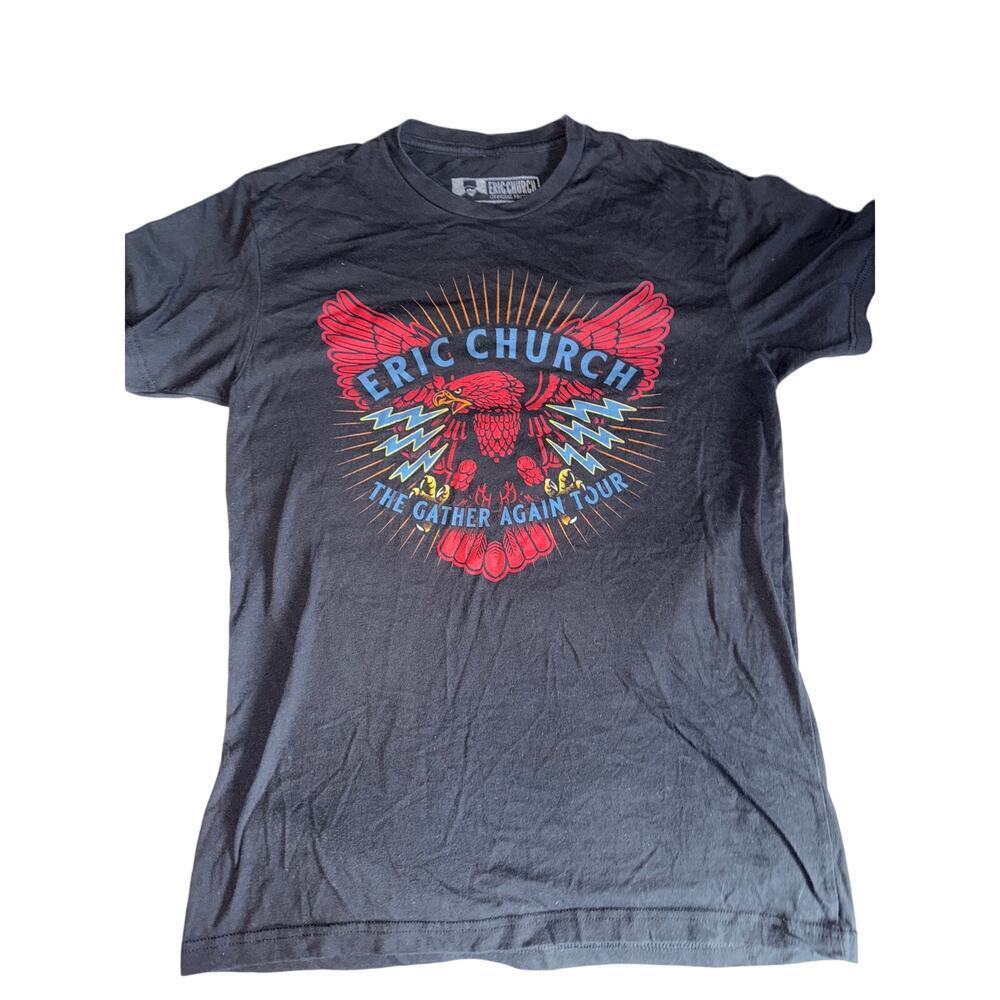 ERIC CHURCH CONCERT TEE size Small S “The Gather Again Tour”